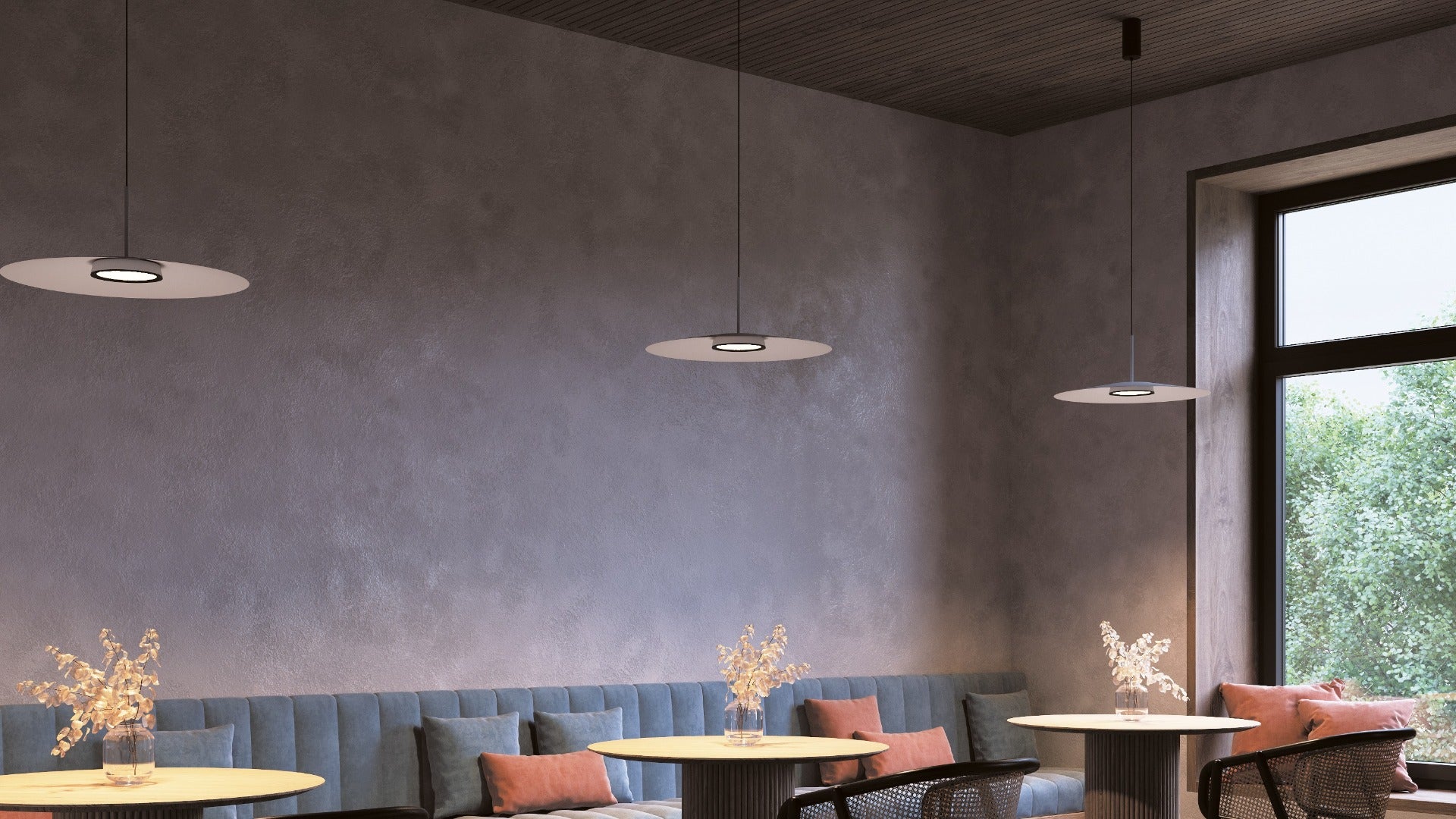 Lampa suspendata VERSIK BLACK