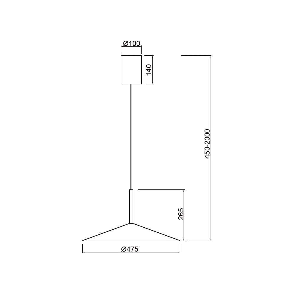 Lampa suspendata VESTMANA