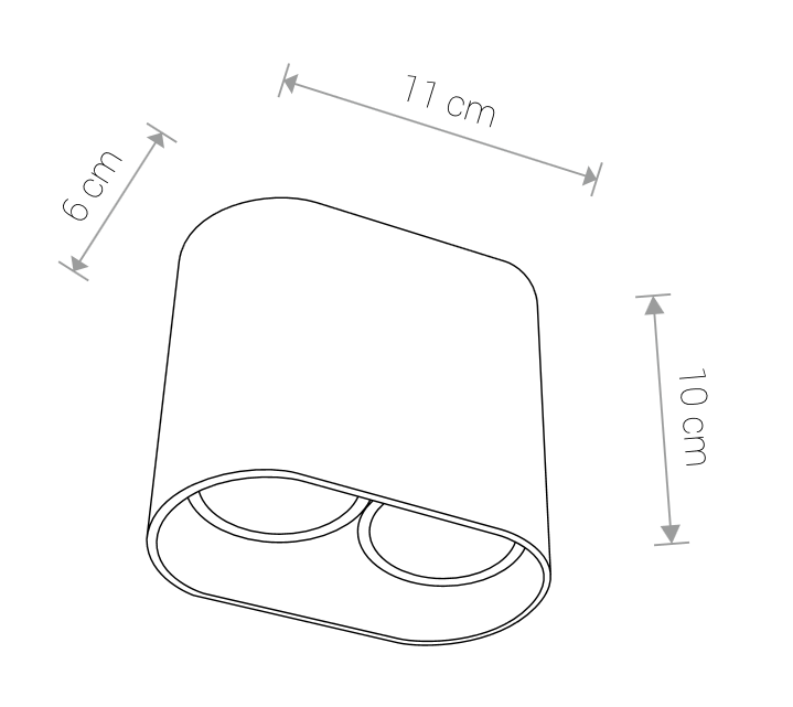 Spot aplicat JAMAR DUO