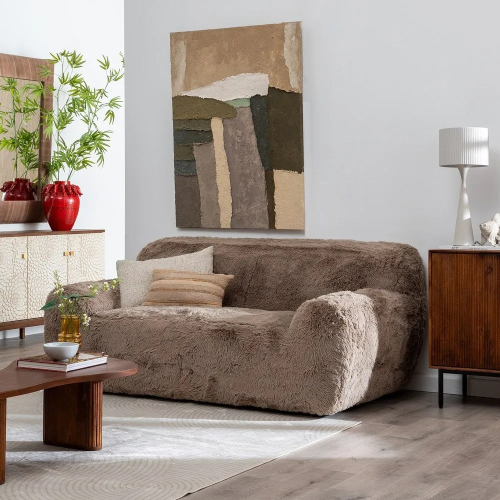 Canapea 2 locuri VIRACO OLD TAUPE 185 CM