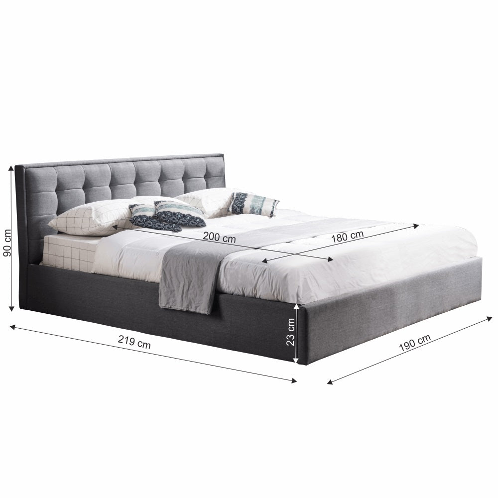 Pat VIRALIS GREY 160/180 x 200 CM