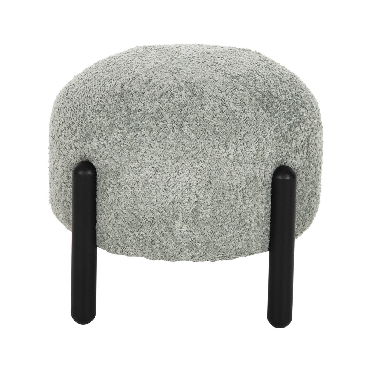 Taburet VIVOS BOUCLE Ø45 CM VERDE MENTA