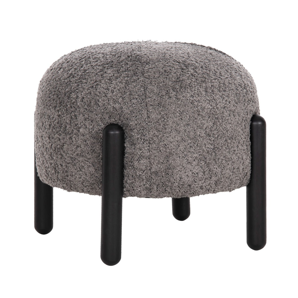 Taburet VIVOS BOUCLE FABRIC Ø45 CM