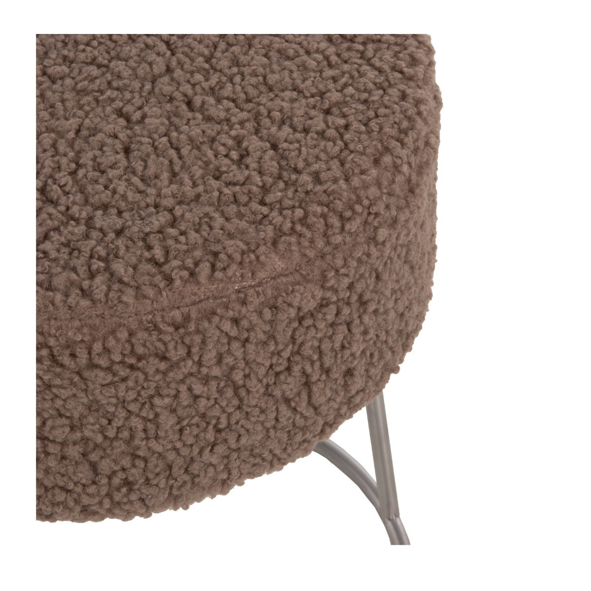 Taburet VIZINY BOUCLE Ø35 CM