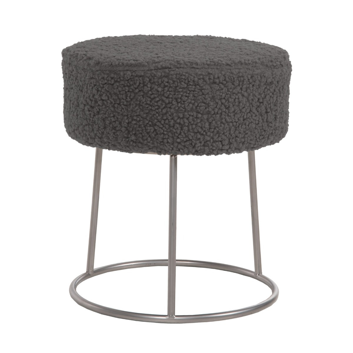 Taburet VIZINY BOUCLE Ø35 CM
