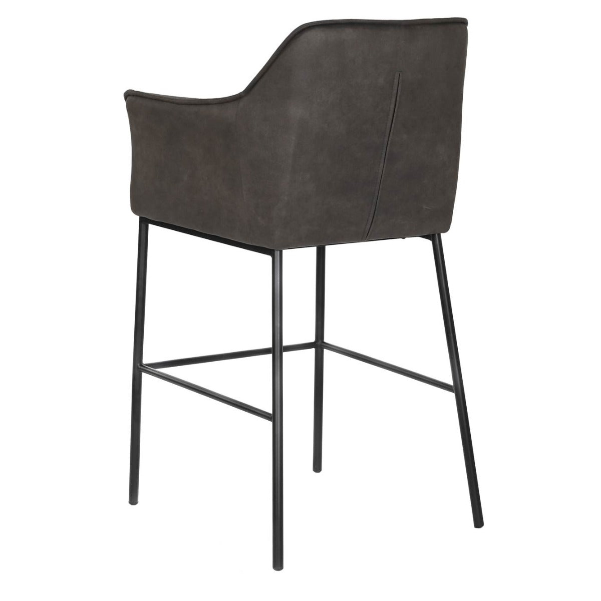 Scaun de bar VLICKS DARK BROWN H78 CM
