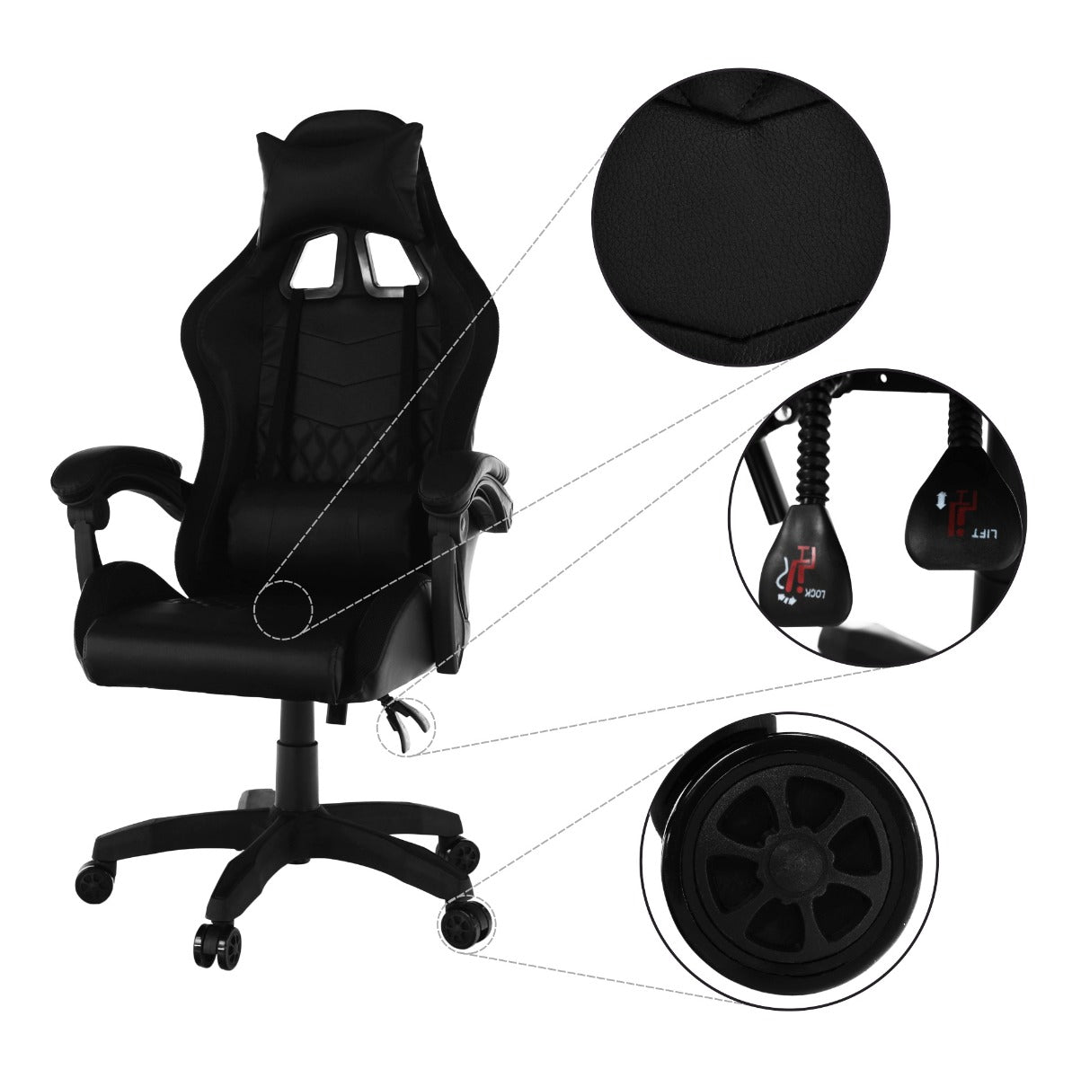 Scaun de birou VORGAS RGB