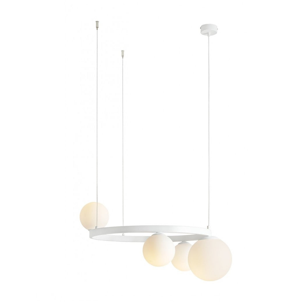 Lampa suspendata VUSAL 4 WHITE