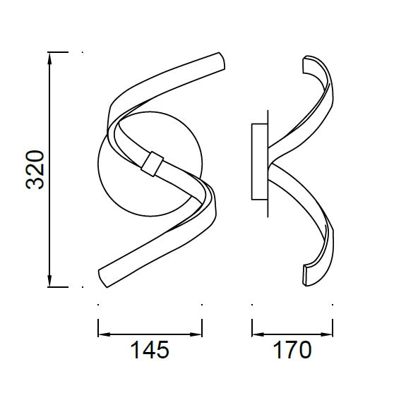 Aplica de perete NUIT