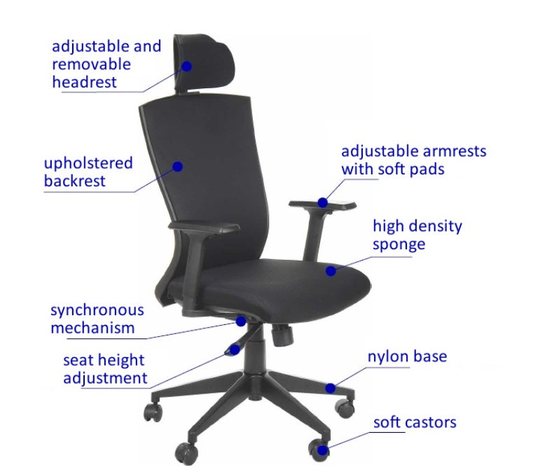 Scaun de birou WARNER