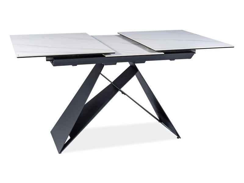Masa extensibila WEST WHITE 120(160)x80CM