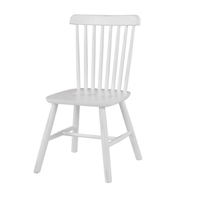 Scaun LETTI WOOD Alb