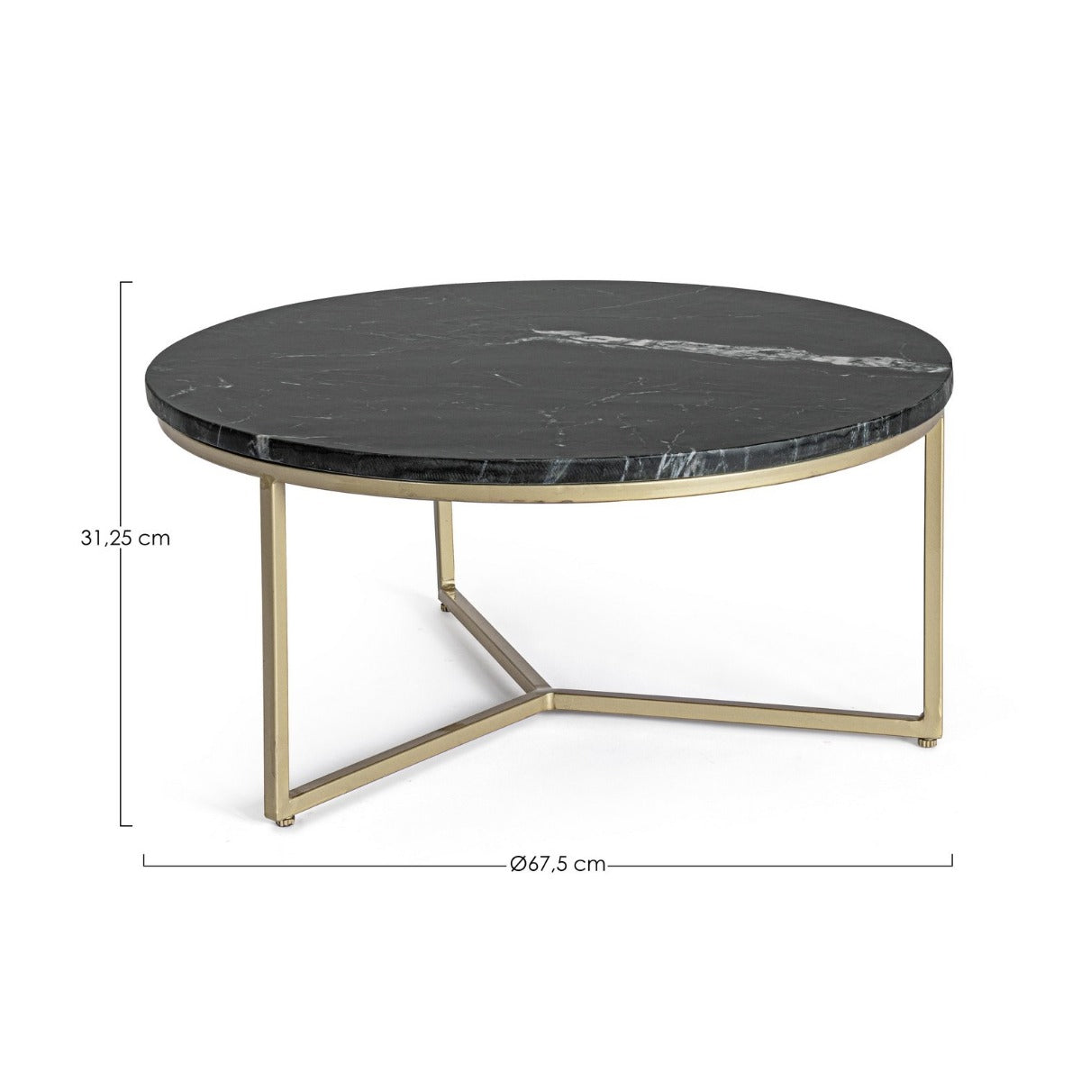 Masuta de cafea PRESCOTT Ø67 CM