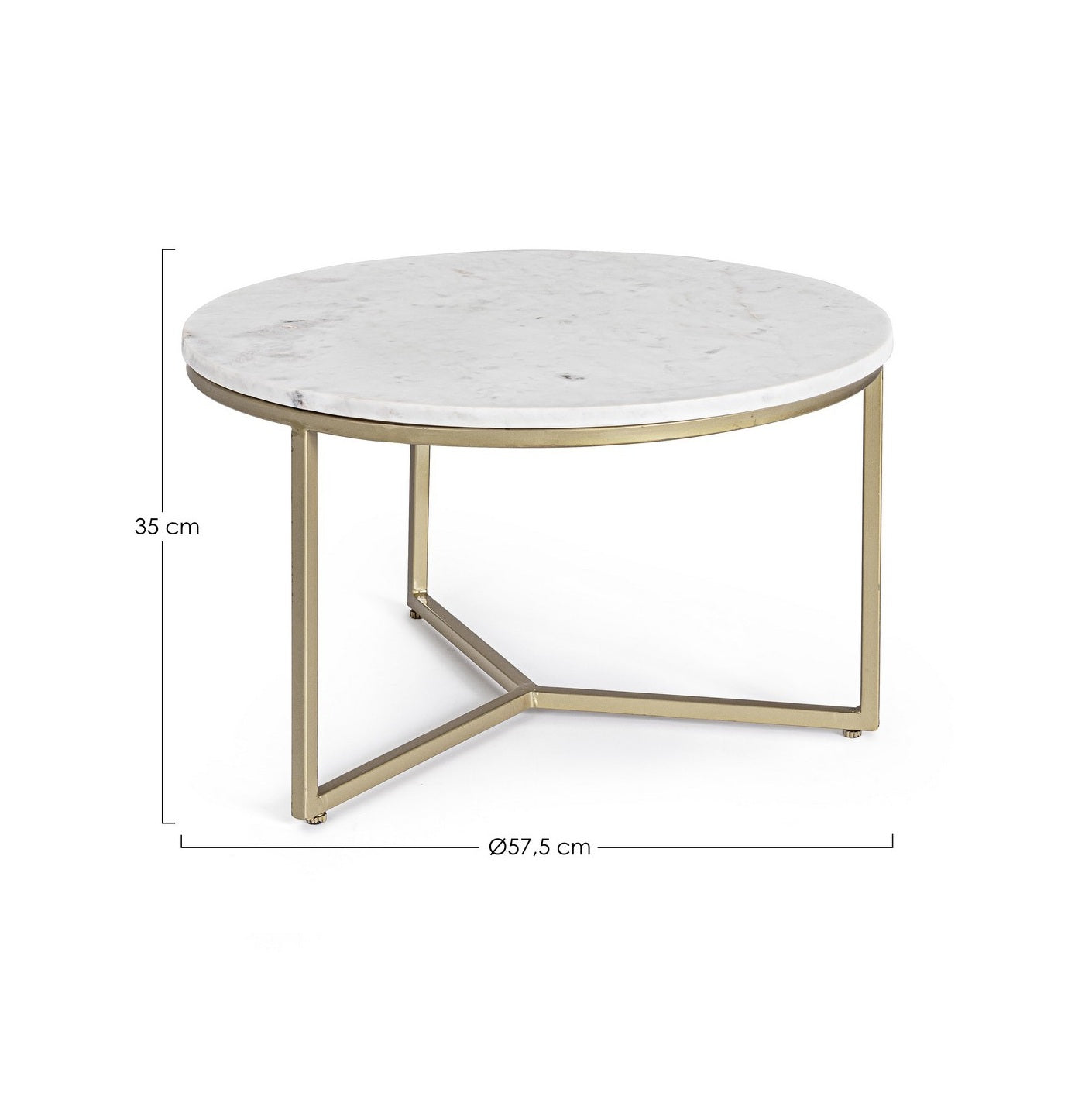 Masuta de cafea ZAINA Ø57 x 35 CM