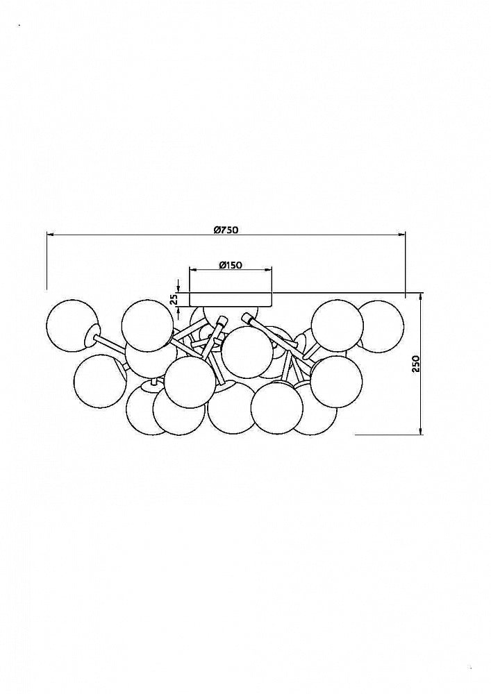Plafoniera ZAITONA 20