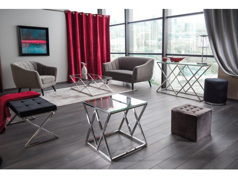 Masuta de cafea NILS CROM 55 CM