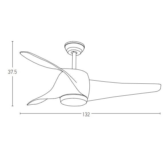 Plafoniera ventilator ZEZUR