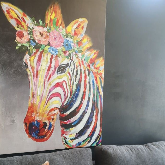 Tablou CAPENO ZEBRA A 80 x 120 CM