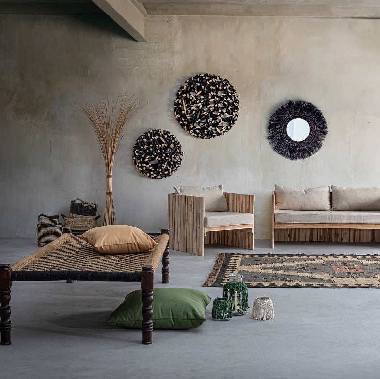 Oglinda perete ILUSION BLACK