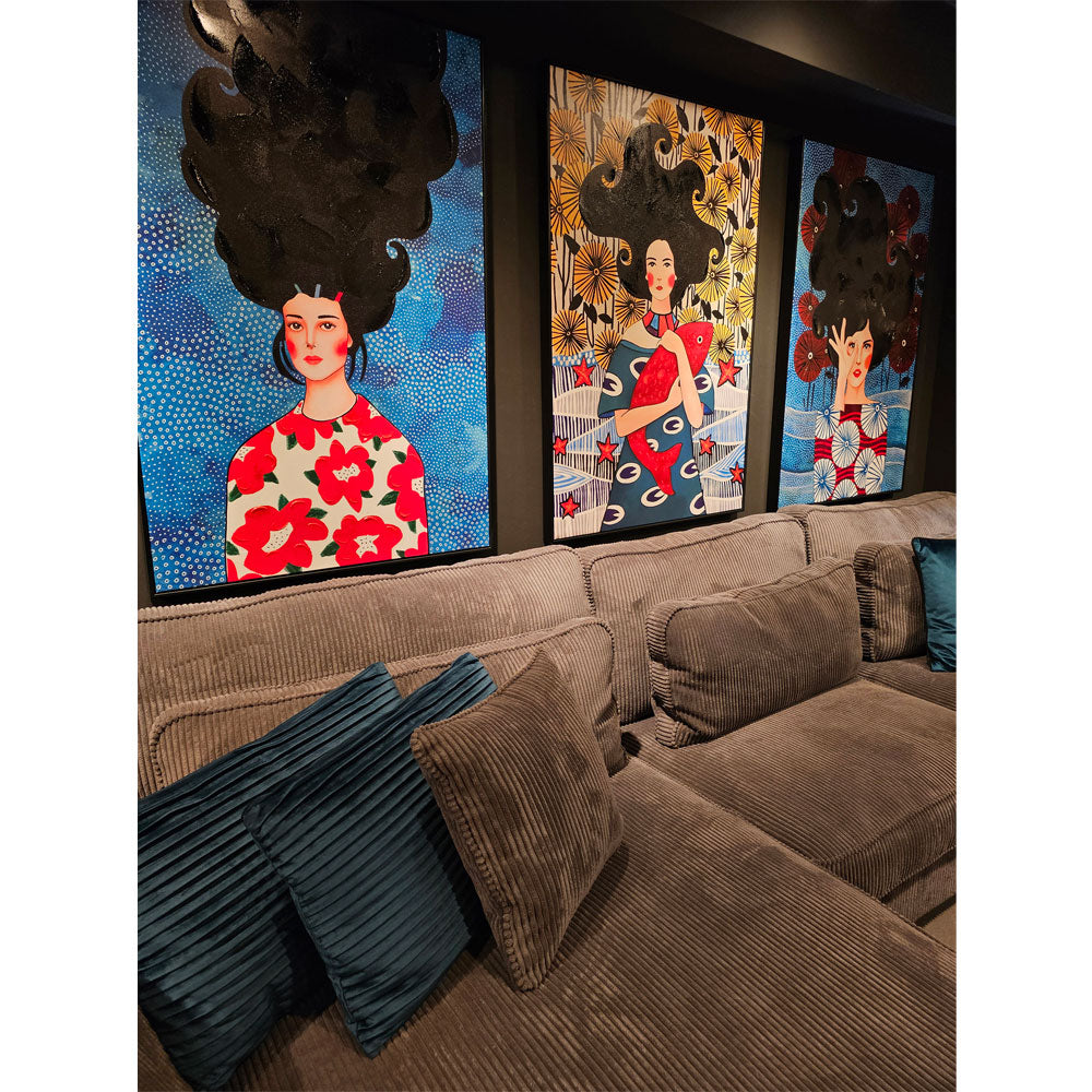 Tablou DAGNY, 80 × 120 × 5 cm — imagine 2