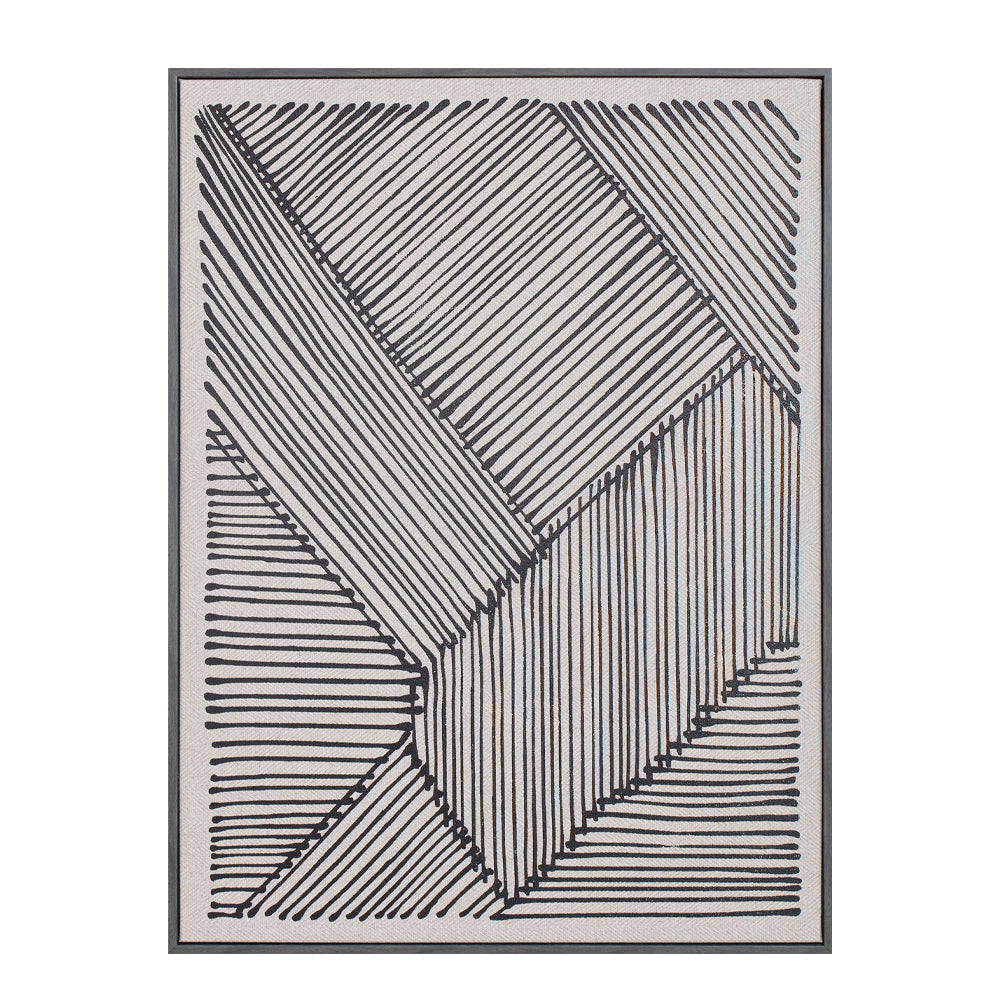 Tablou VAERBY, 60 × 80 × 4 cm