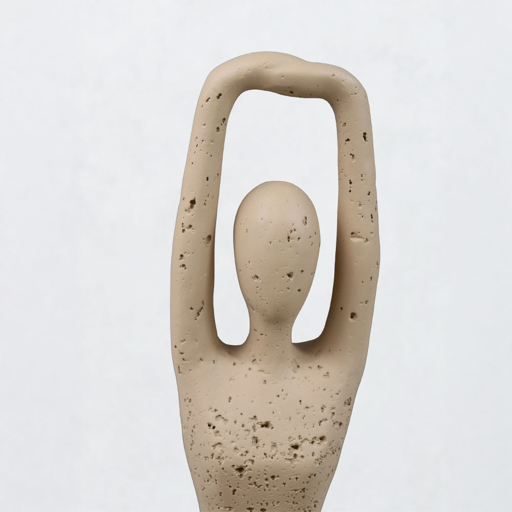 Figură decorativă SKELLUND 01, 13 × 8 × 21 cm — imagine 3