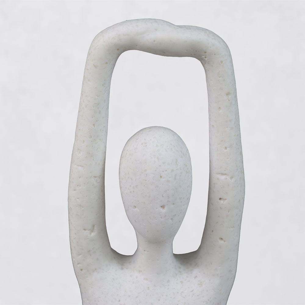 Figură decorativă SKELLUND 02, 13 × 8 × 21 cm — imagine 3