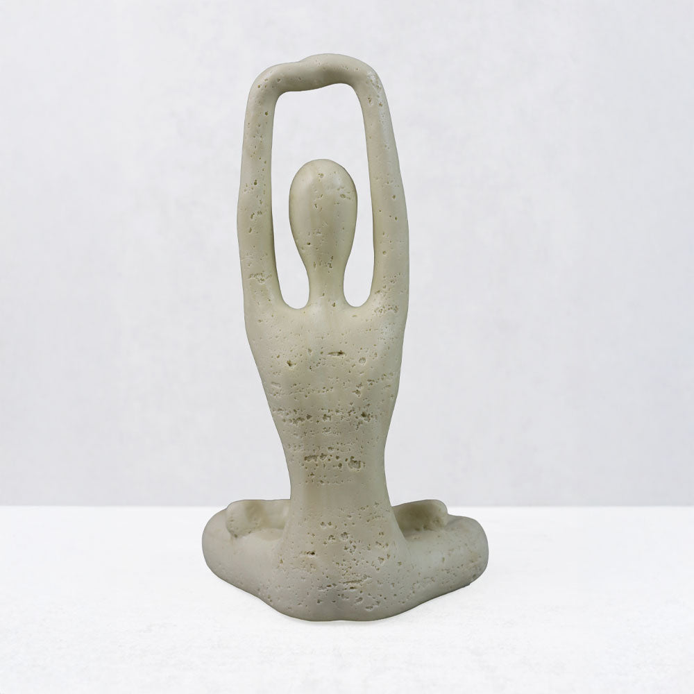 Figură decorativă SKELLUND 03, 13 × 8 × 21 cm — imagine 4