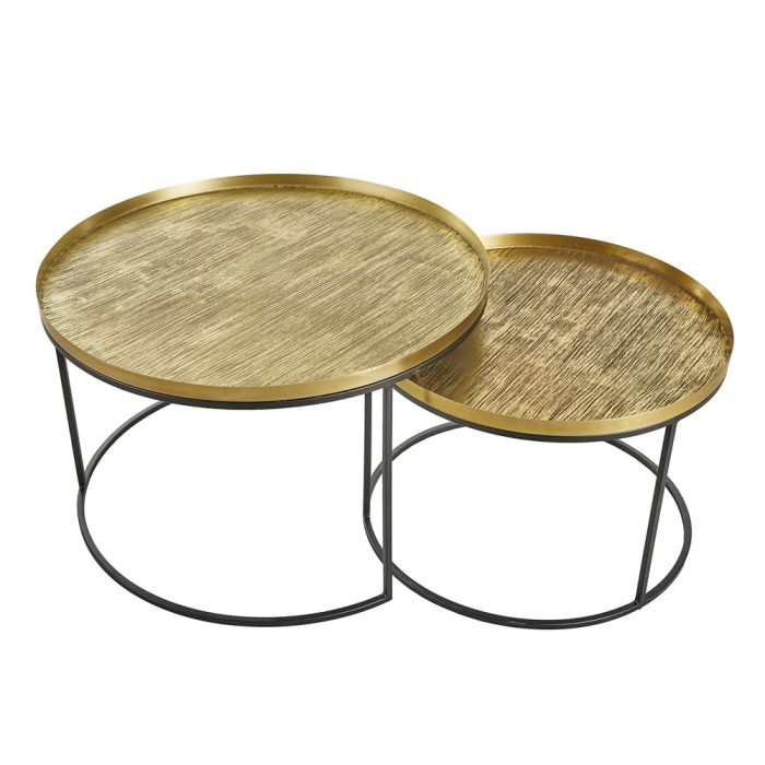 Set 2 masute de cafea BIRKENS 61/76 CM