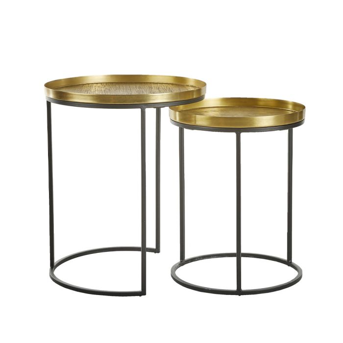 Set 2 masute de cafea BIRKENS 41/49 CM