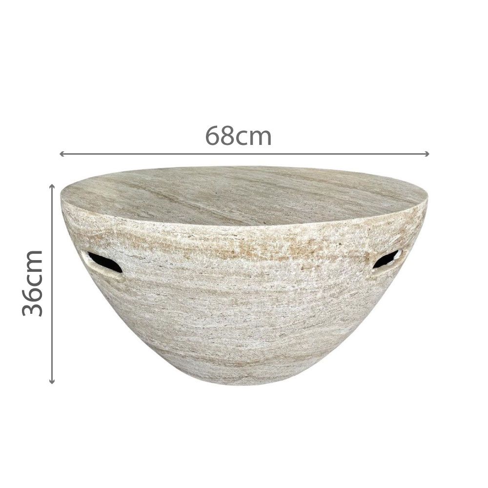 Masuta de cafea LIMOSIN Ø68 x 36 CM