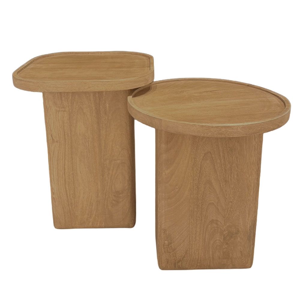 Set 2 masute de cafea ESTIA 38/40 x 45/50 CM