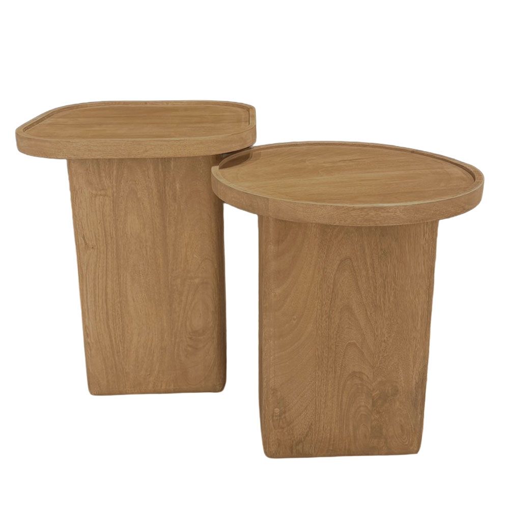 Set 2 masute de cafea ESTIA 38/40 x 45/50 CM