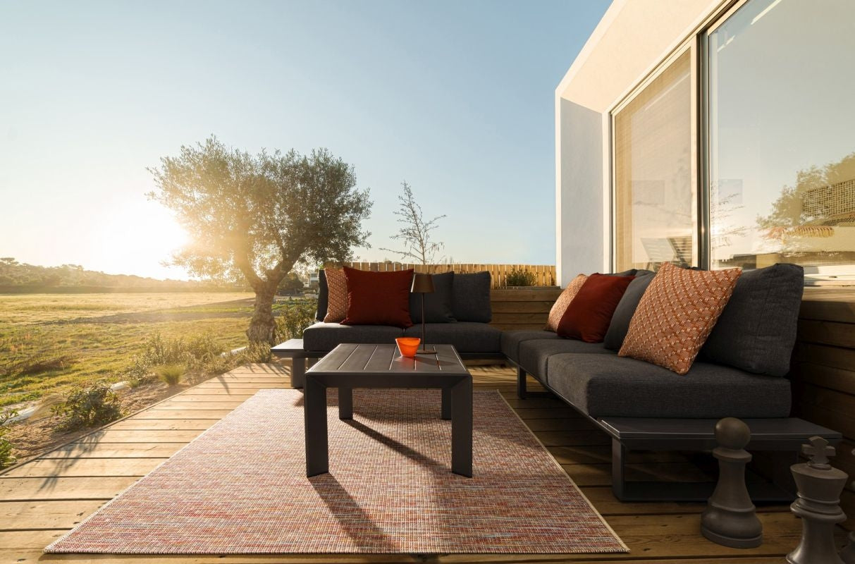 Set pentru exterior KONNOR CHARCOAL CORNER