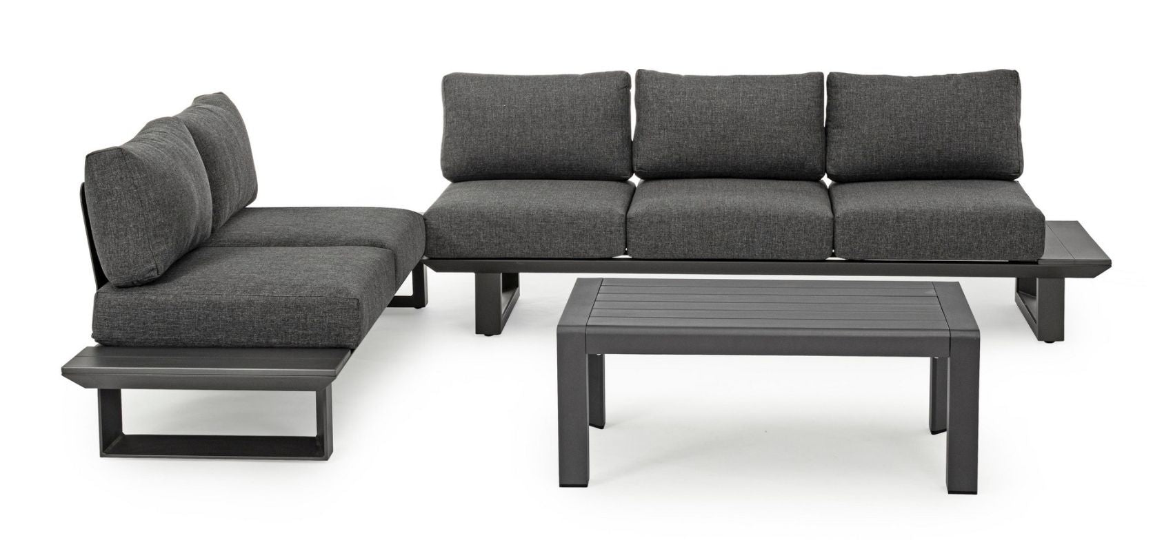 Set pentru exterior KONNOR CHARCOAL CORNER