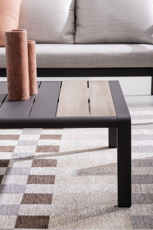 Set pentru exterior ELNA CHARCOAL 4PCS