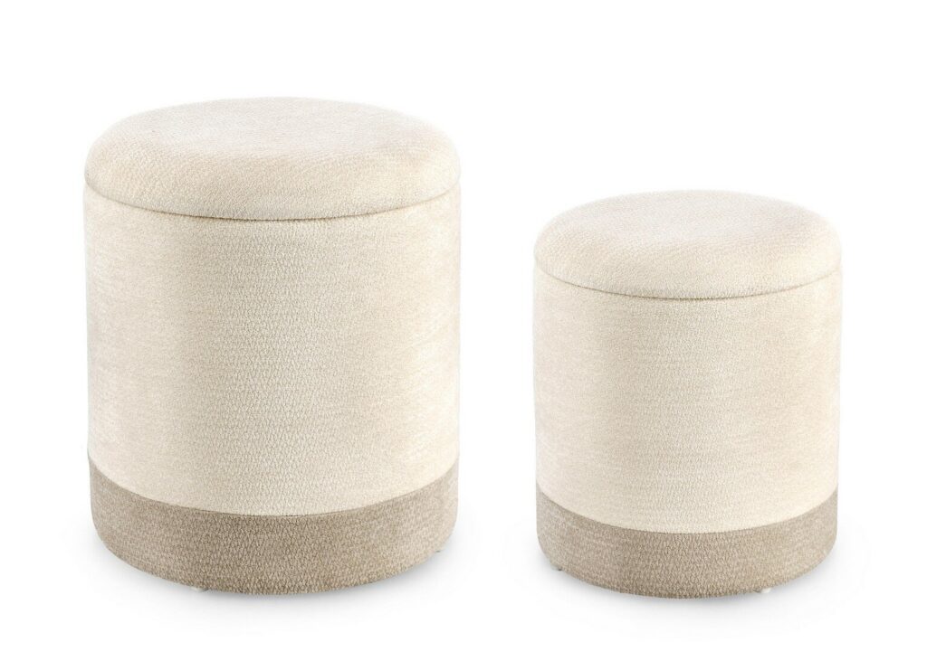 Set 2 taburete DEVA Ø35/39 CM
