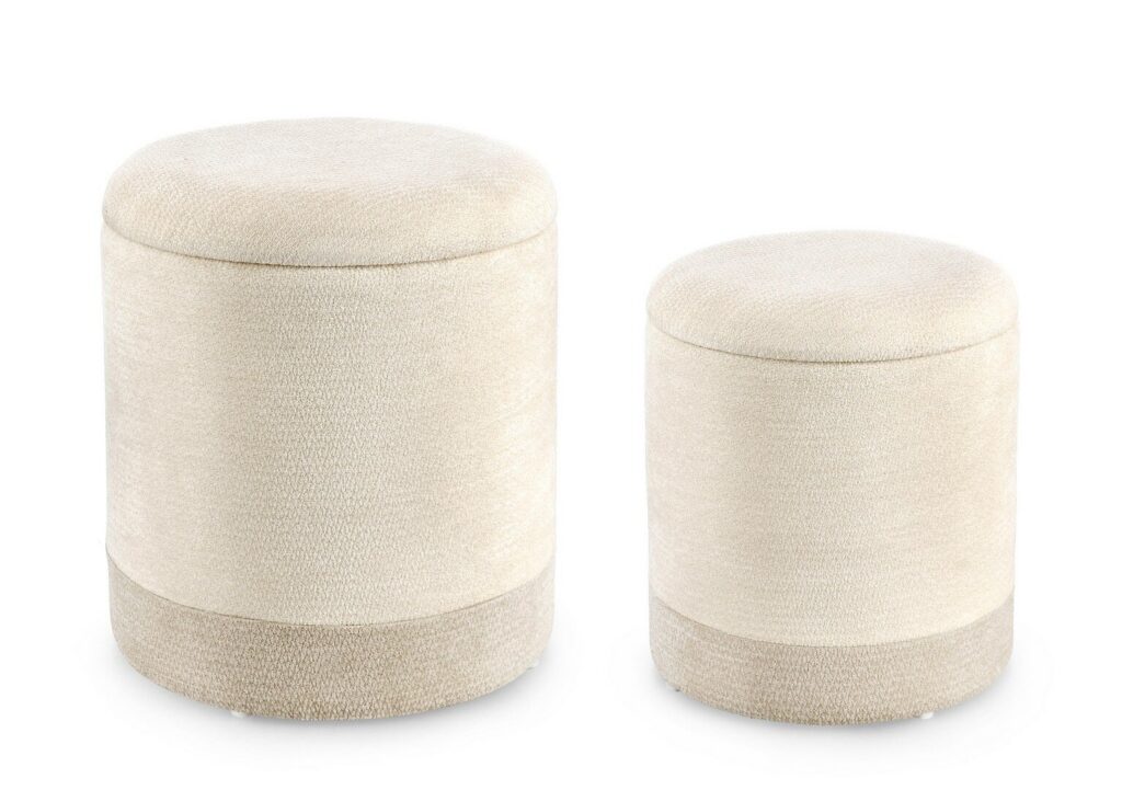 Set 2 taburete DEVA Ø35/39 CM