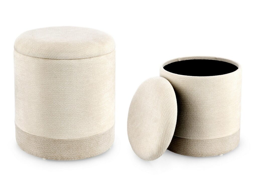 Set 2 taburete DEVA Ø35/39 CM