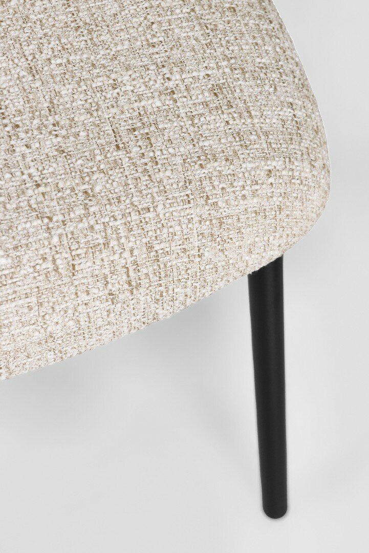 Scaun PRISCA BLACK/SAND