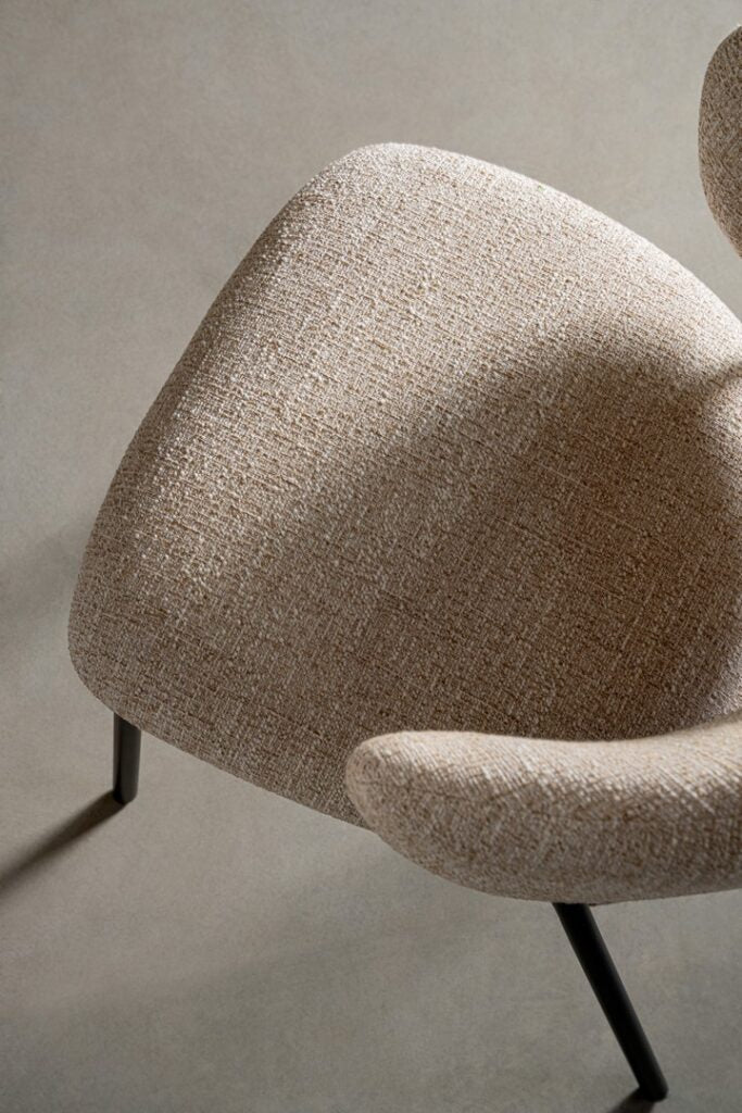 Scaun PRISCA BLACK/SAND