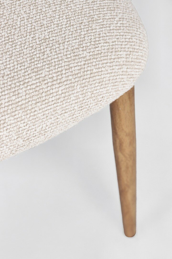 Scaun CASSANDRA NATURAL/LINEN
