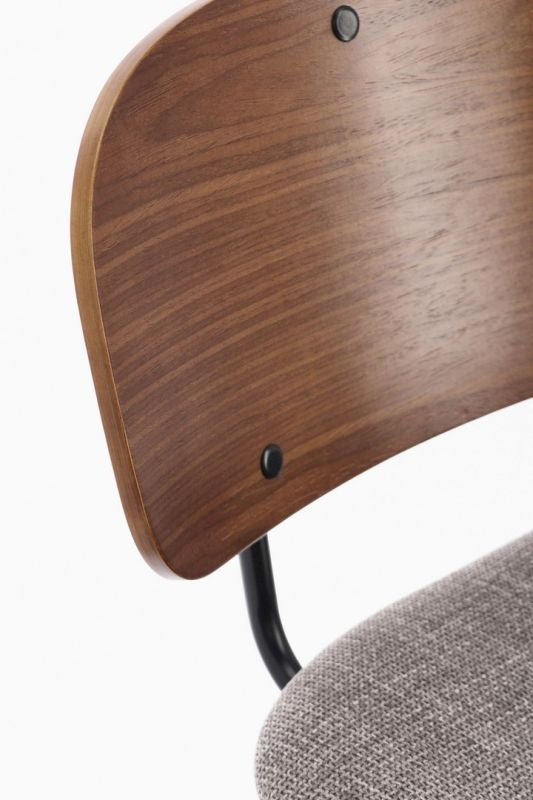Scaun de bar SIENNA GREY H67 CM