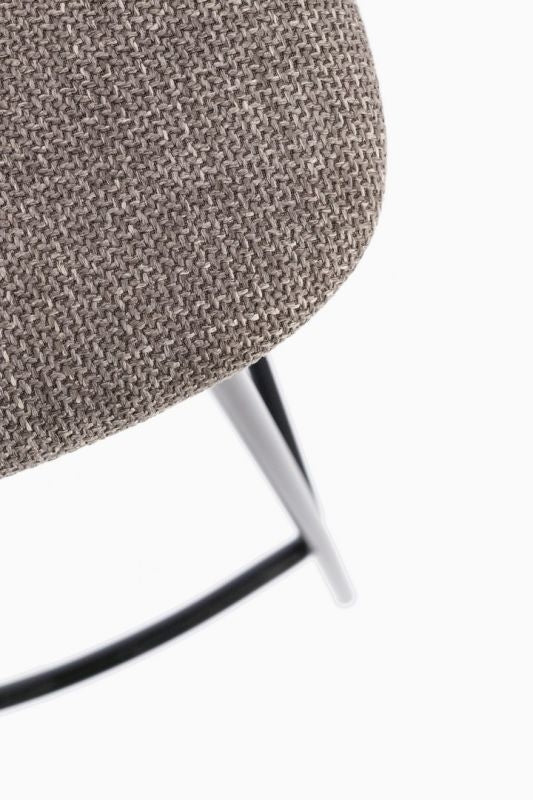 Scaun de bar SIENNA GREY H67 CM