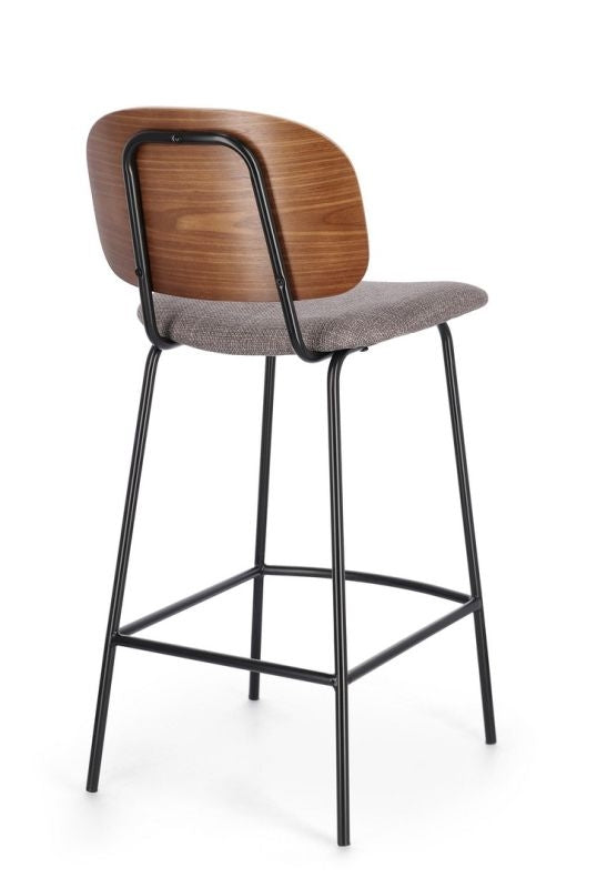 Scaun de bar SIENNA GREY H67 CM