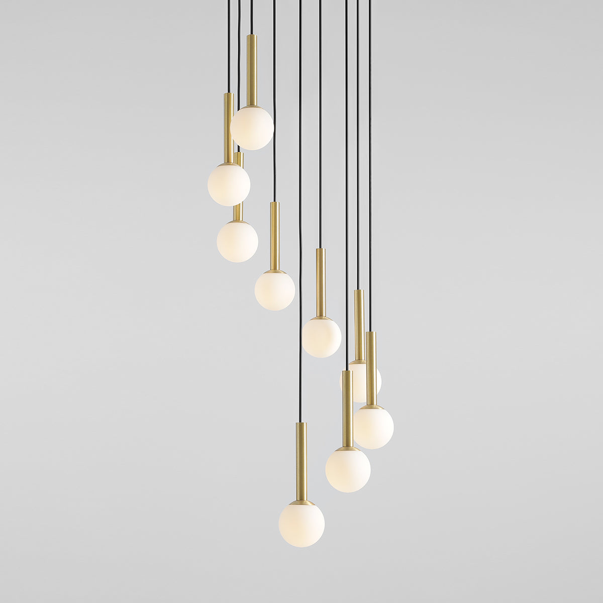 Lampa suspendata GUIRA 9 BLACK