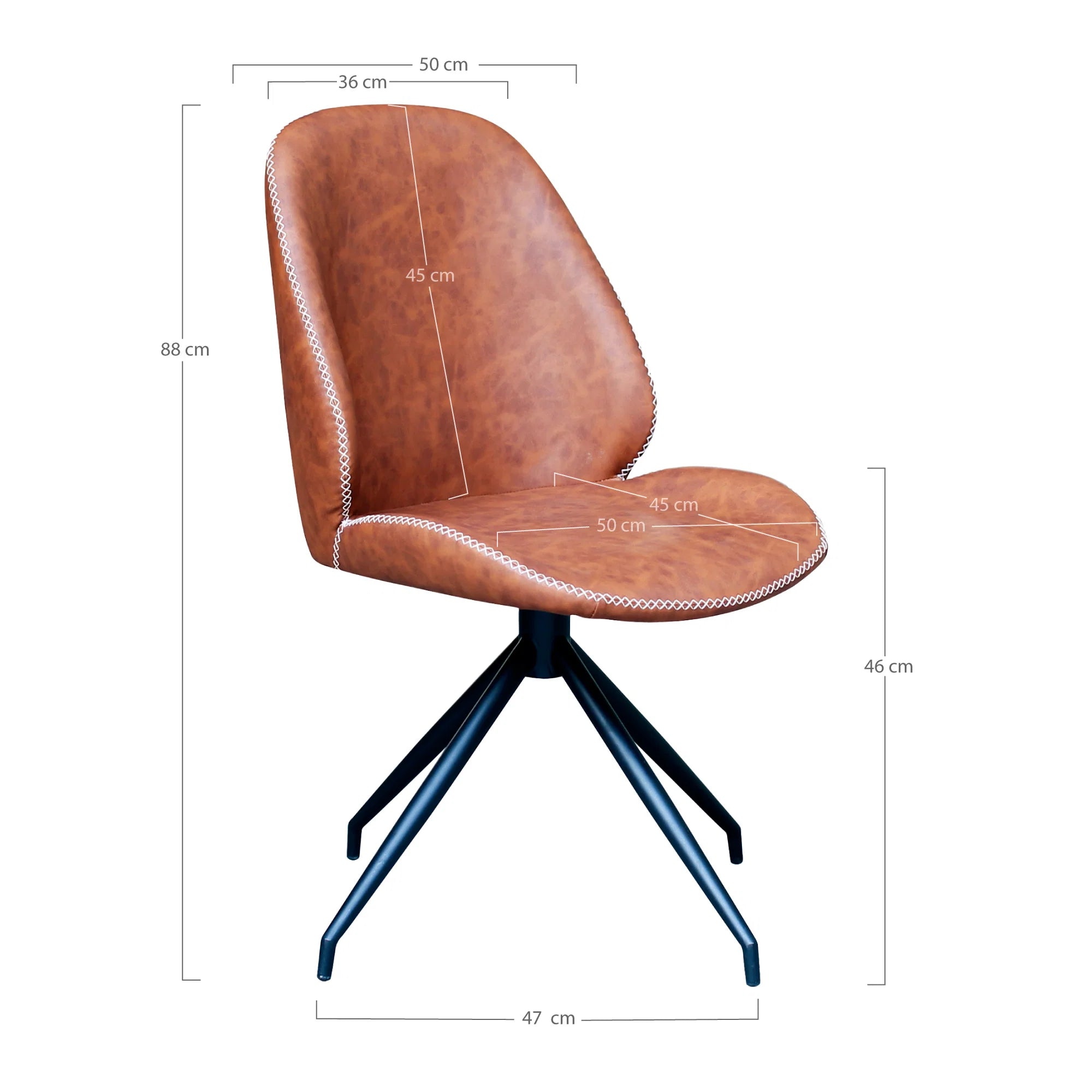 Scaun PADERO SWIVEL PU