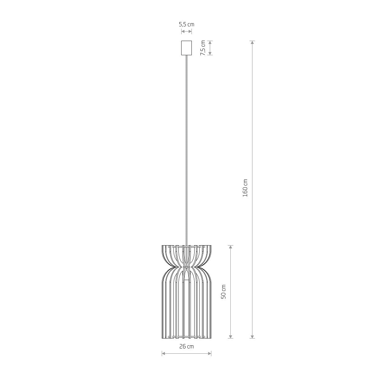 Lampa suspendata UDONE A