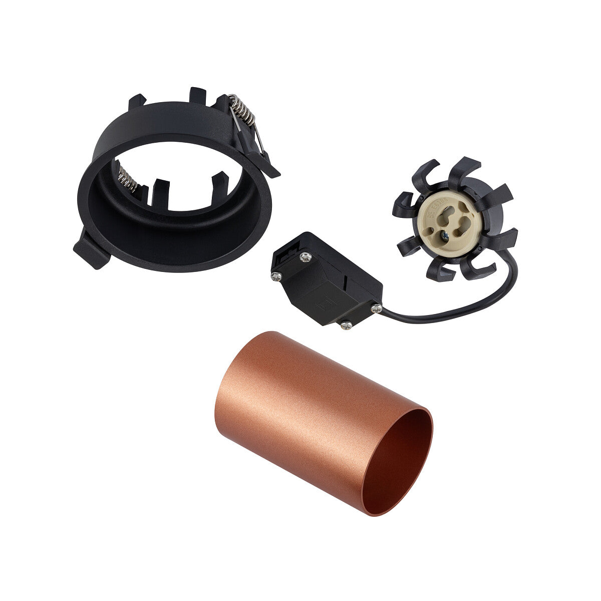 Spot incastrat MIRNAS BLACK SLIDE