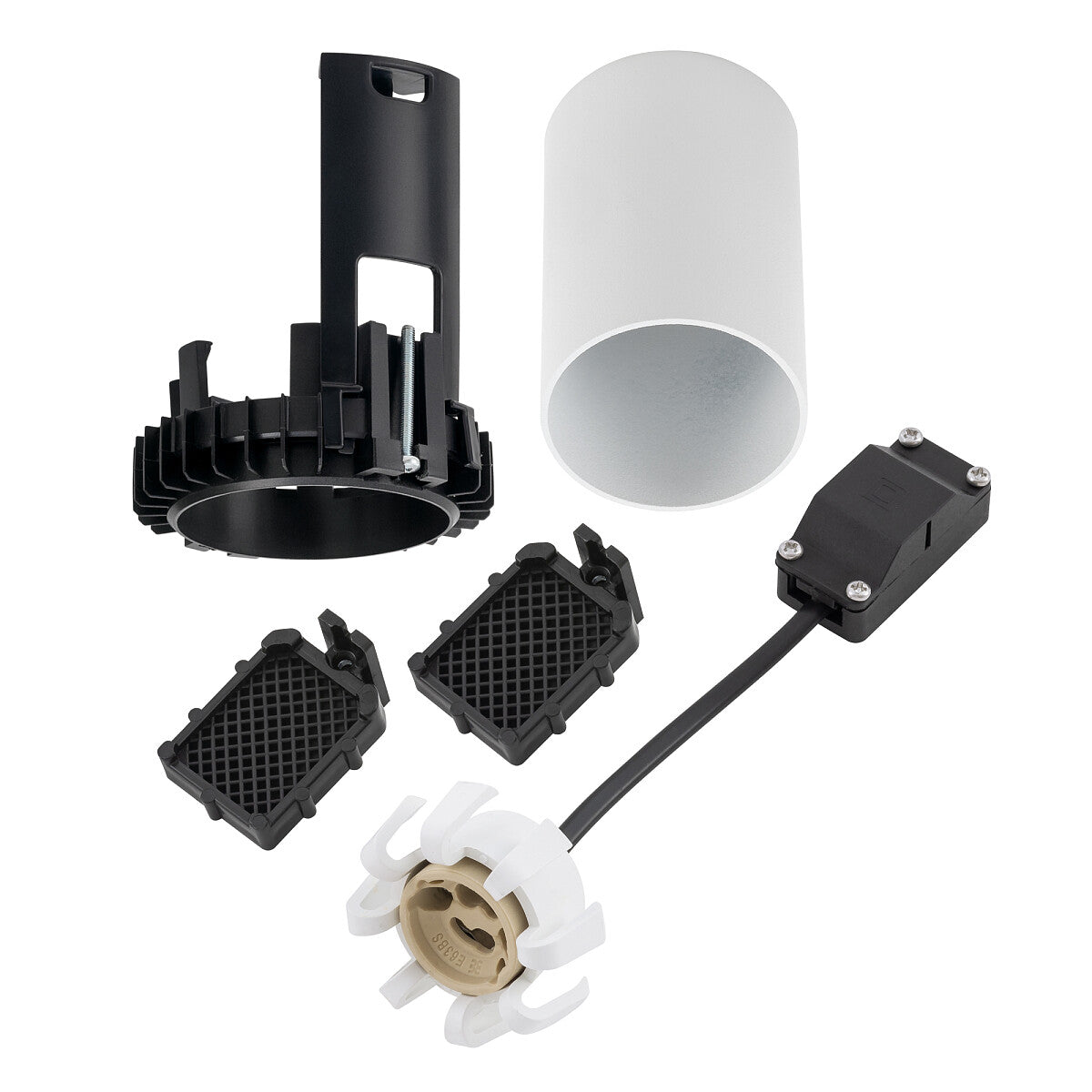 Spot incastrat MIRNAS SLIDE TRIMLESS WHITE